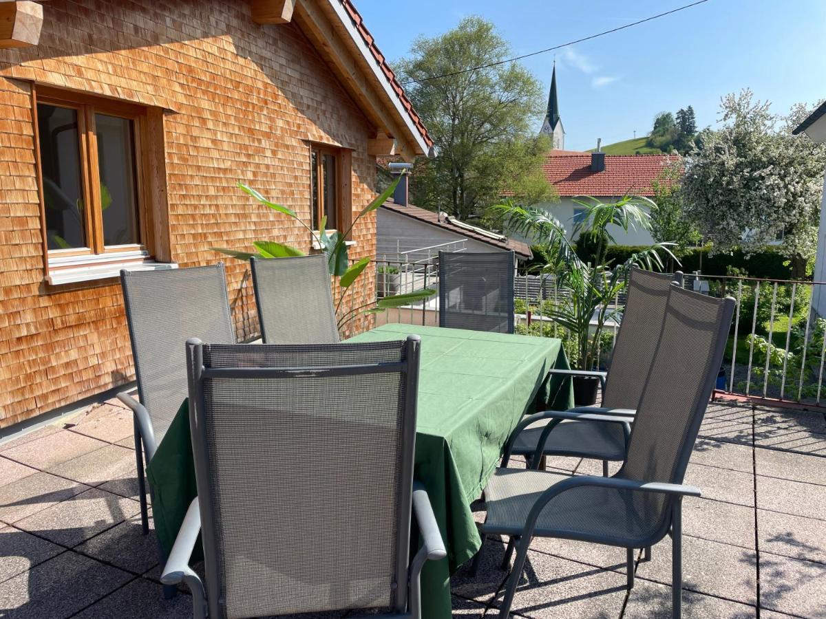 Allgaeu Huetten Loft - Grosszuegig - Terrasse Apartment Buchenberg  Exterior photo